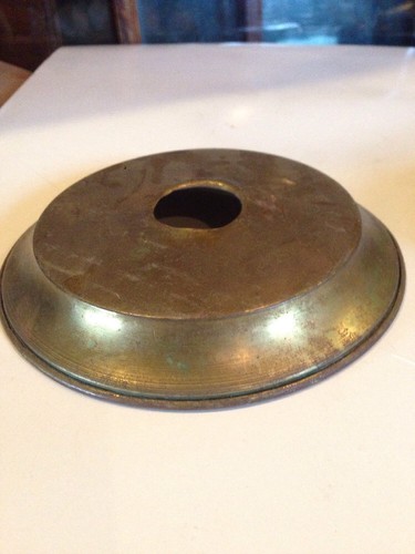 B19 Stamped Brass Canopy Three Available Priced Separately - Picture 7 of 12