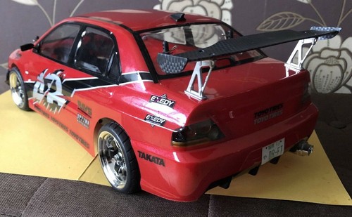 RC 10th 1:10 scale FAST AND FURIOUS MITSUBISHI EVO stickers decals TOKYO DRIFT - Picture 5 of 5