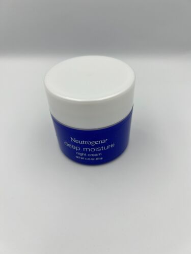 Neutrogena Deep Moisture Night Cream 2.25oz NEW IN BOX Vitamin D3 & Glycerin - Picture 3 of 11