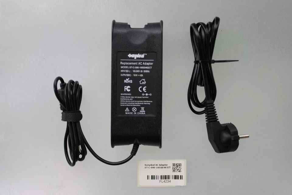 Sunydeal Netzteil Replacement AC AdapterST-C-090-19500462CT - Bild 2 von 4