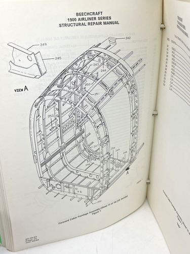 Beechcraft 1900 Airliner Series Structural Repair Manual - Bild 10 von 14
