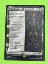 MTG One Ring to Rule Them All NM The Lord of the Rings rare black enchantment