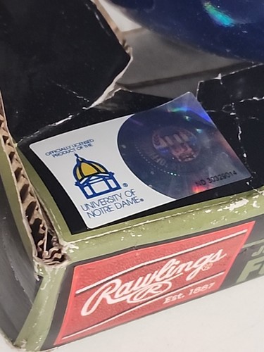 Notre Dame Rawlings NCAA Talla Junior Fútbol Licencia Oficial Lucha Irlandesa - Imagen 5 de 12