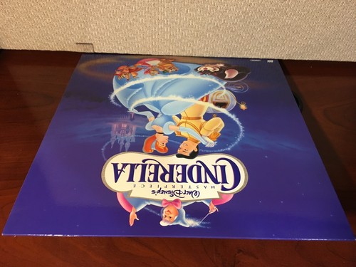 Laserdisc CINDERELLA The Most Celebrated Walt Disney Masterpiece 5265 AS LD Lot1 - Picture 6 of 6