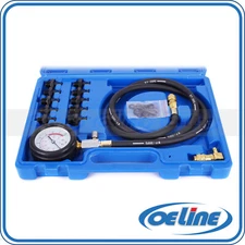 0-140 PSI Engine Oil PressureTester Gauge Kit Automatic Transmission Diagnostic