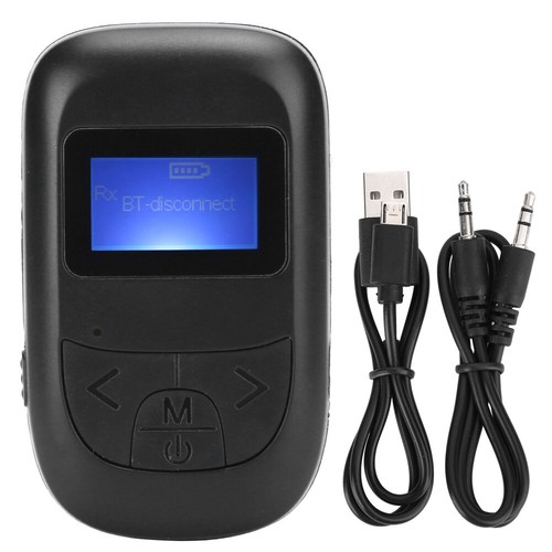 5.0 Audio Adapter Transmitter Receiver 2in 1 3.5mm For Speaker Laptop - Picture 14 of 22