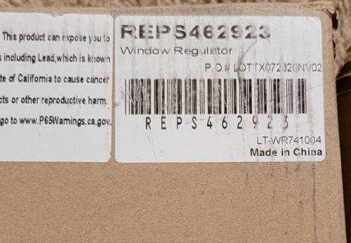 REPS462923 2007 Subaru Replacement Window Regulator Motor Passenger Front NEW - Bild 3 von 5