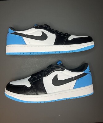 Air Jordan 1 Retro Low OG UNC Dark Powder Blue | eBay