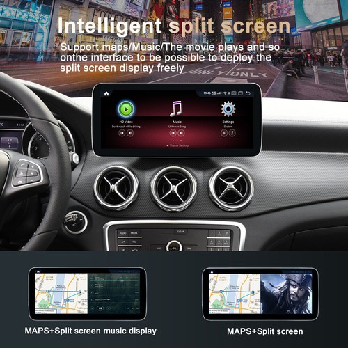 Autoradio 12.3" Android Pantalla Qualcomm 680 CarPlay Mercedes Benz A CLA GLA W176 - Imagen 8 de 13