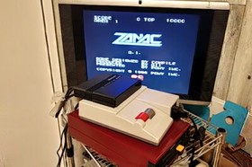 ZANAC/Pro wrestling FAMICOM DISK SYSTEM FCD Gamedisk and Box set tested-a1224-