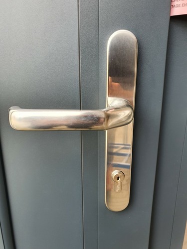 Kompotherm Aluhaustür nit Seitenteil Neu Din links - Bild 3 von 3