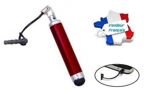 Mini Stylet Universel Rouge pour Ecran Tactile Iphone, Tablette, Téléphone.... - Photo 4 sur 24