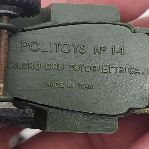 Lot of Plastic/metal Green Army Vehicles Politoys Midgetoy Zyimex Fair/Good cond - Picture 14 of 24
