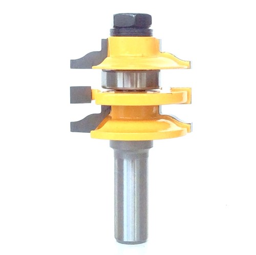 1 PC 1/2" Shank Stacked Ogee Rail & Stile Router Bit - Picture 7 of 12
