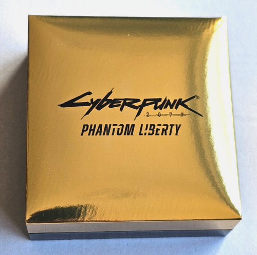 Cyberpunk 2077 Juego NUSA 24K Chapado en Oro Phantom Liberty NUEVO