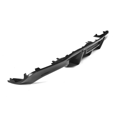 Difusor de labios de parachoques trasero de fibra de carbono para Mercedes Benz W204 C204 C63 12-18 - Imagen 12 de 12