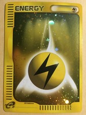 Lightning Energy Pokemon 2002 Holo E-Series McDonald's Promo Japanese NM-