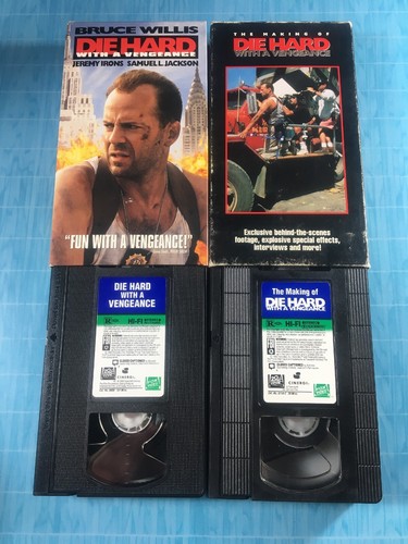 Die Hard With A Vengeance + The Making Of Die Hard With A Vengeance (VHS) - Picture 3 of 9