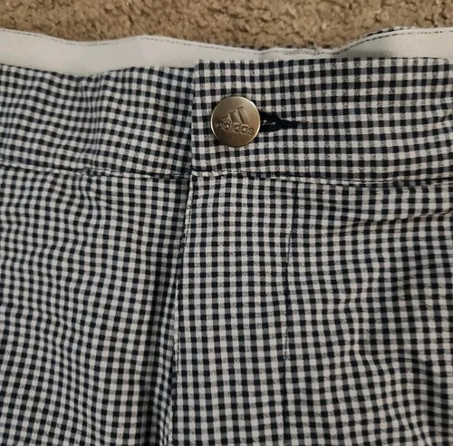 Adidas Checkered Mens Casual Shorts 42 - Picture 3 of 6