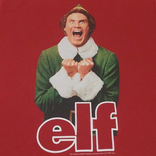 Abercrombie Kids Elf Movie Short Sleeve Tee Size 11/12 Red - Picture 2 of 6