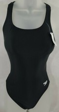 Speedo Black Superpro Lt One Piece Swimsuit Women's Size 6