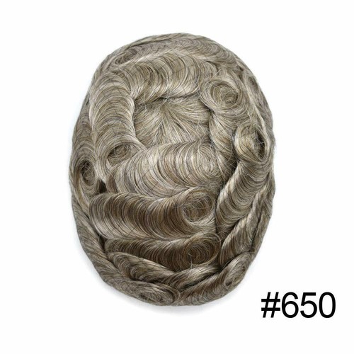 Ultra Thin Skin Mens Toupee Hairpiece Invisible Poly PU Hair Replacement Systems - Picture 68 of 83