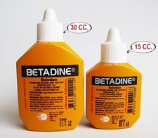 BEST Quality Betadine Solution 15 cc Povidone-Iodine First Aid Antiseptic Wound