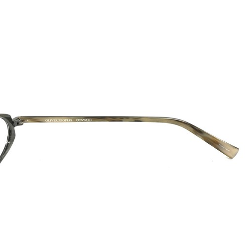 Oliver Peoples Eyeglasses Frames Sissy P Pewter Brown Gray Cat Eye 50-17-135 - Picture 7 of 12