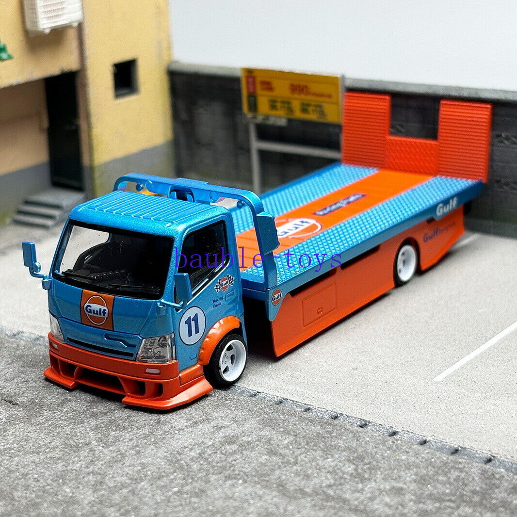 Micro Turbo Gulf & Monster トラックセット Amazon.co.jp: 1/64 Microturbo Custom Truck Gulf : Toys & Games