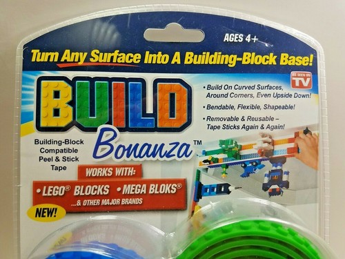 Build Bonanza ~Flexible Building Block Base ~Works With Lego And Mega Bloks ~12' - Picture 2 of 6