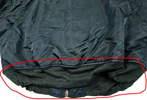 HOT Men's SCHOTT FLYER'S CWU-R BOMBER MILITARY FLIGHT 4P zip LINED TEAL Jacket L - Picture 11 of 17