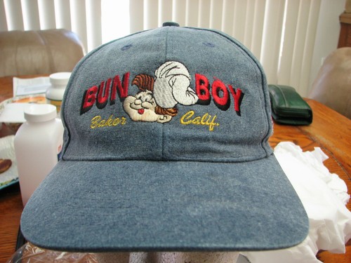 Bun Boy Hamburgers Restaurant Baker California hat