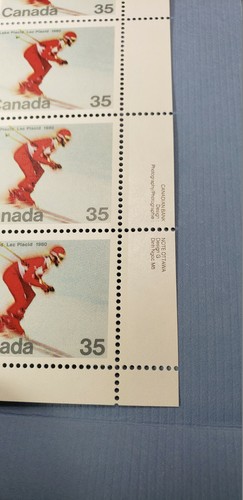 CANADA 1980 13th Winter Olympic Games - MNH sheet - Picture 3 of 5