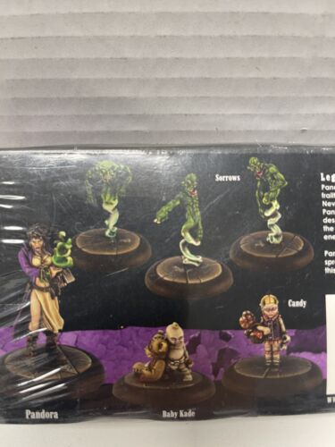 Wyrd Malifaux Neverborn 32mm Pandora - Legione dei Dolori Nuovo Sigillato Scatola ammaccata - Foto 5 di 5