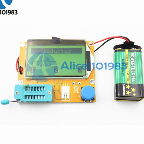 M328 LCR-T4 LCD Transistor Tester Triode Capacitance ESR Meter MOS PNP NPN Kit - Picture 37 of 52