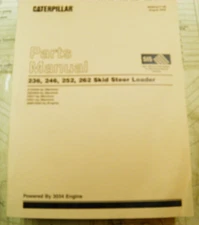 CAT CATERPILLAR 236 246 252 256 SKID STEER LOADER  PARTS MANUAL  4YZ4000-UP