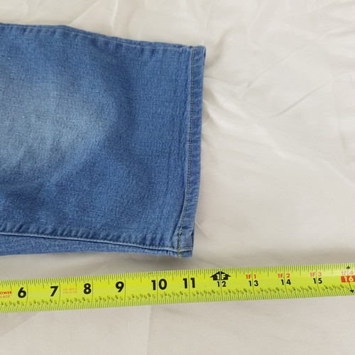 Faith Jeans Denim Shorts Womens 6 Blue Mid Rise Bermuda Medium Wash - Picture 7 of 14