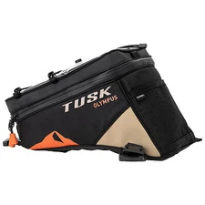 Tusk Olympus Tank Bag Large Black/Tan Motorcycle Adventure Enduro 1930890005