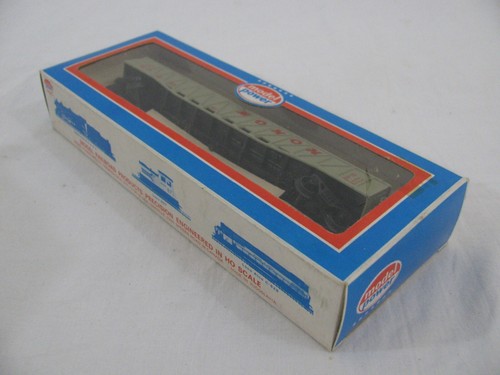 Model Power Trains HO Scale Gray Monon Outside Brace Wood Gondola Car #9091 EX - Picture 12 of 13