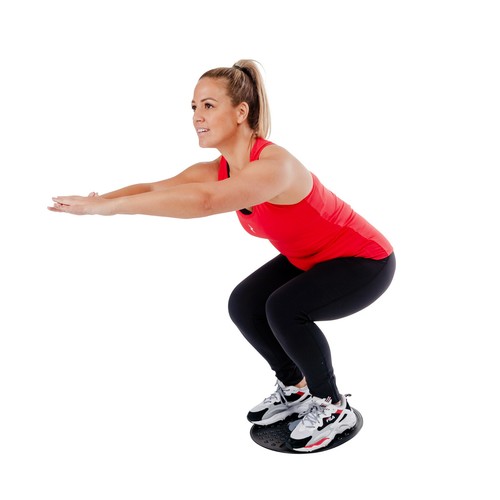 Balance Board P2I Gleichgewichtstraining - Wackelbrett Therapiekreisel 3 Stufen - Bild 4 von 6