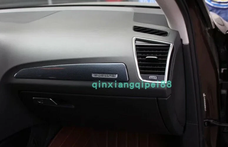 Kit de cubierta interior de coche estilo fibra de carbono de 7 piezas para Audi Q5 2010-11-12-2018  Foto 3 de 4