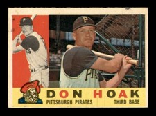 1960 Topps Set Break #373 Don Hoak VG-EX *OBGcards*