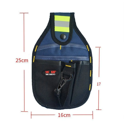 9 in 1 Nylon Fabric Tool Belt Screwdriver Utility Kit Holder Tool Bag Pocket Pou - Picture 8 of 12