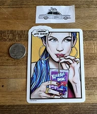 DGK SKATEBOARDS X Kool Aid Drippin STICKER All Day Stevie Williams