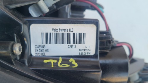 13 14 15 16 17 2013-2017 Gmc Acadia Taillight Tail Light OEM - Picture 8 of 8