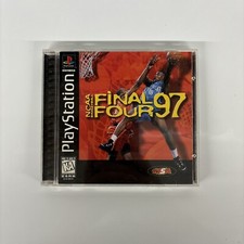 NCAA Basketball Final Four '97 (Sony PlayStation 1, 1997) Complete With Manual