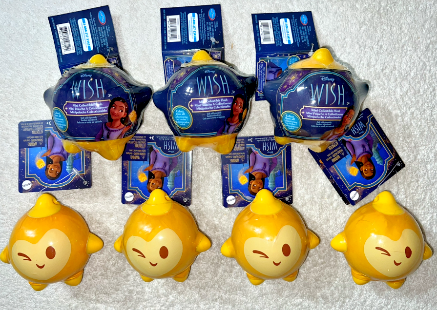 DISNEY WISH MINI COLLECTIBLE PLUSH & STAR REVEALS COLLECTIBLE