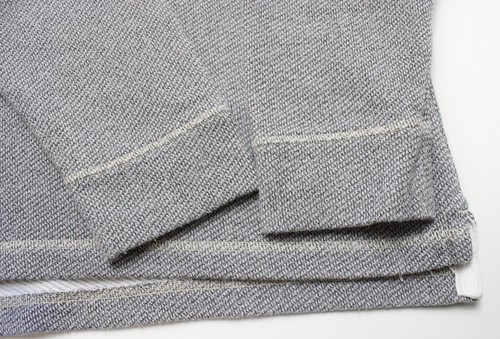 Sudadera Gant Para Hombre 3XL Con Cuello De Media Botón Patrón Gris - Imagen 5 de 8