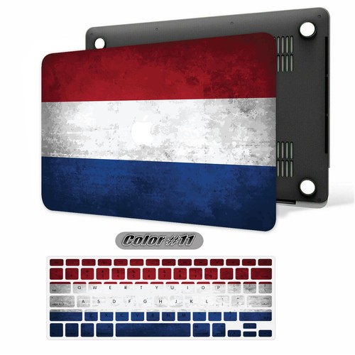 2 en 1 Bandera Mundial Estuche Rígido engomado para Laptop para Nuevo Macbook Air Pro M1 M2 - Imagen 20 de 24
