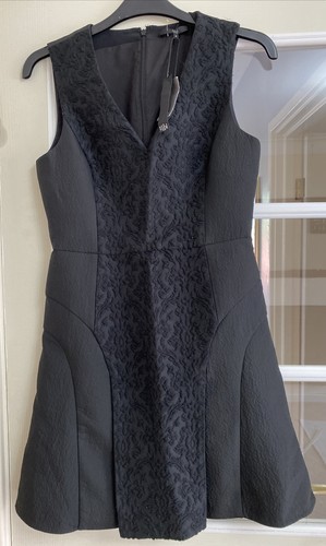 BNWT Women's Black Sleeveless Short Dress by Tibi : Size 6 - Picture 2 of 9